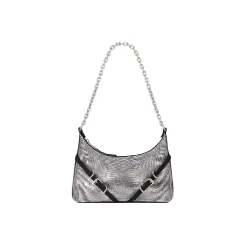 Givenchy Voyou Rhinestone Satin Crossbody Bag Women's