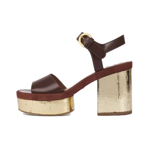 Chloe One Ремень Сандалии Женские Коричневый