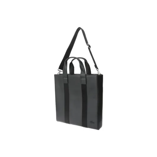 LACOSTE Крокодил Логотип Сумка Стандартная Мужская Черная