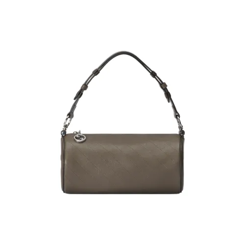 GUCCI Blondie Кожа Ручка Держатель Сумка Сумка Сумка через плечо Женская Коричневая