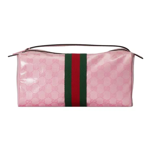 GUCCI Canvas Сумка Клатч Сумка для хранения Женская Розовая