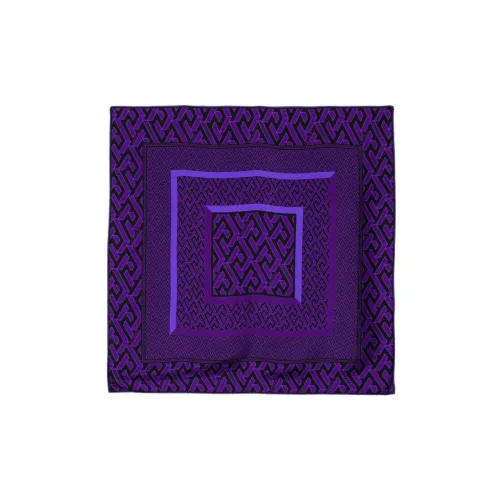 VERSACE La Greca Шелковые шарфы для женщин