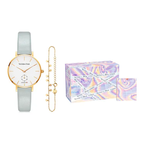 VICTORIA·HYDE Timeless Heart Кварцевые Женские Часы с Кожаным Ремешком 34 Золото Циферблат VH400 Cortex