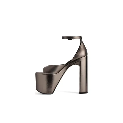 Balenciaga Camden One Strap Sandals Women's Tan