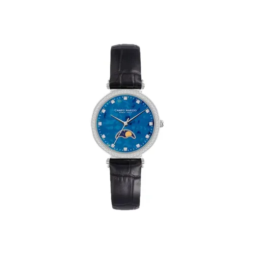 CAMPO MARZIO ROMA 1933 Кварцевый механизм Женские часы 32m'mmm*32mmmm*32m'mmm Синий