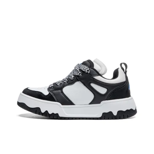 Кроссовки для скейтбординга KAPPA Low Top Черные/Корейские Белые Унисекс