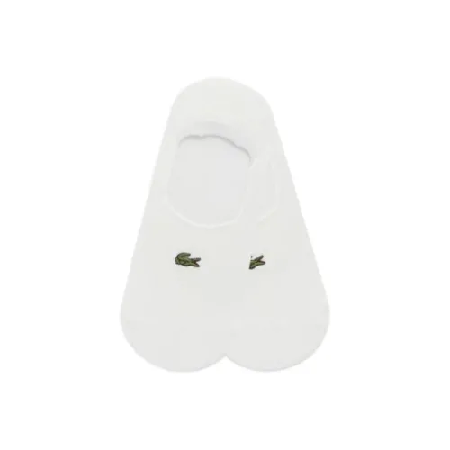LACOSTE No Show Носки Мужские 1 Пачка Белые