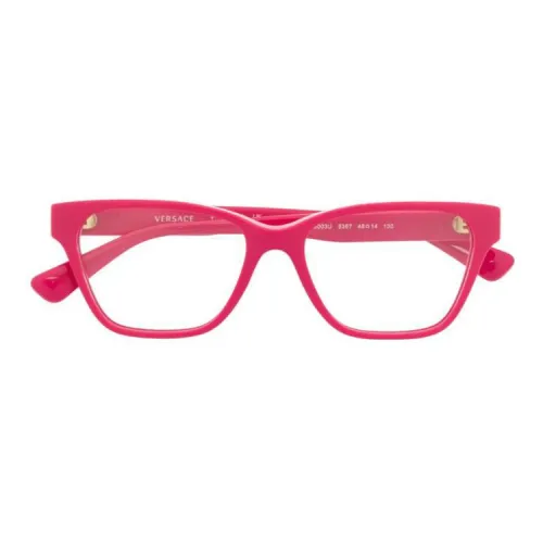 VERSACE Ацетат Нерегулярная форма Оправа для очков Детский Розовый