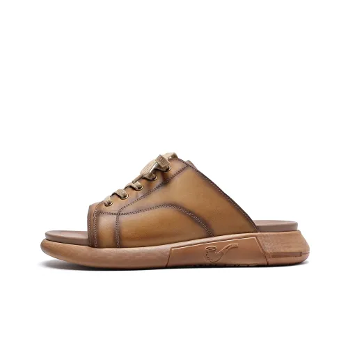 TRUMPPIPE Слипоны Мужские Earth Желтый