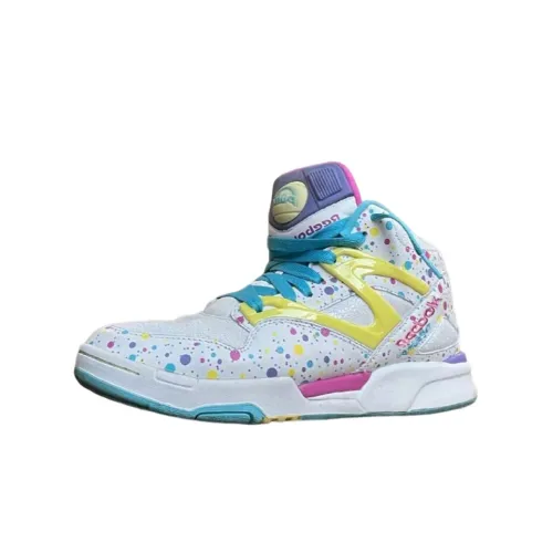 Reebok The Pump High Топ Винтажные Баскетбольные Кроссовки Мужские Белые