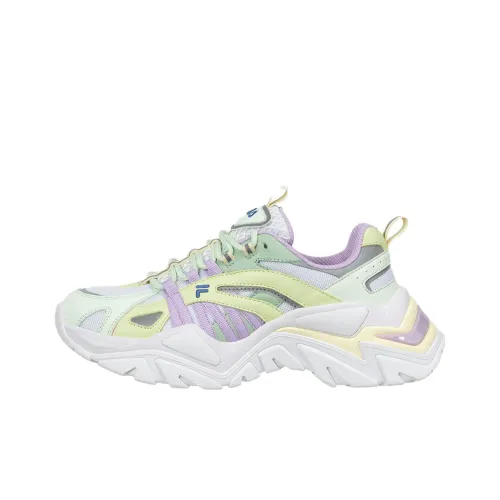 FILA Eletve Low Топ Повседневная обувь Женская Белая Зеленая