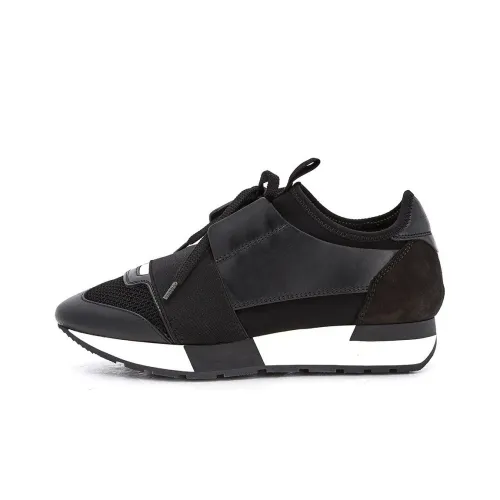 Balenciaga Runner Low Топ Повседневная обувь Женская Черная