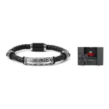 Серебряные ботинки MBR-7048 - Розовый медведь - Коробка
