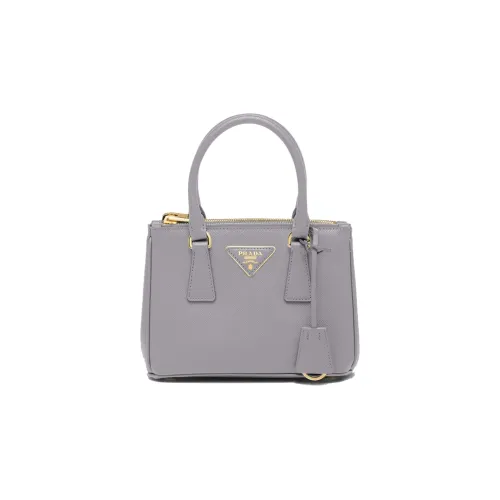 PRADA Galleria Killer Bag Сумка через плечо из кожи мини-сумка женская светло-фиолетовая