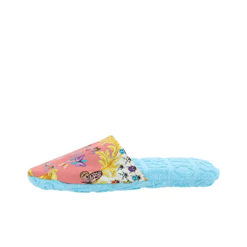 DUA LIPA x VERSACE Домашние тапочки Унисекс Синий Красный