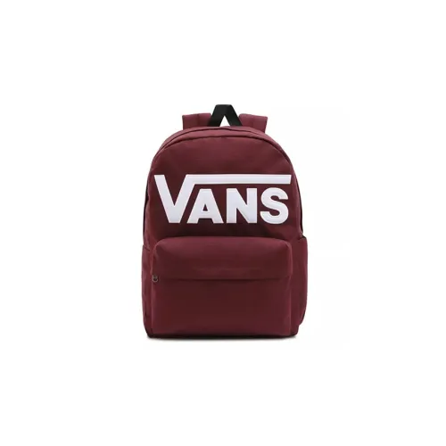 Vans Полиэстер Ноутбук Сумка Дорожная Сумка Рюкзак Унисекс Бордовый