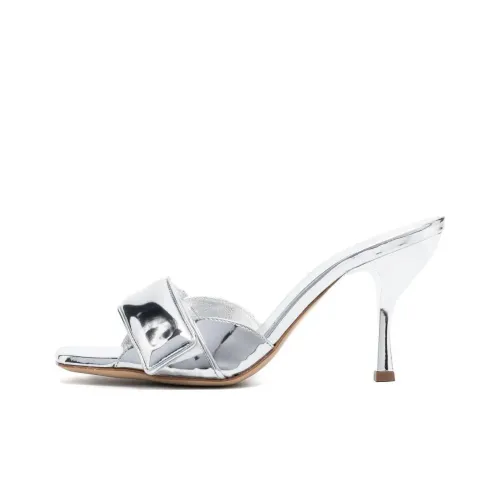 GIA BORGHINI Alodie Слипоны Женские Серебряные