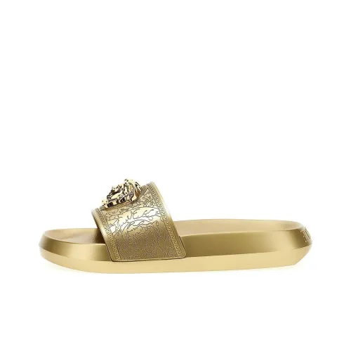 FANSIZHE Слипоны Женские Золотые