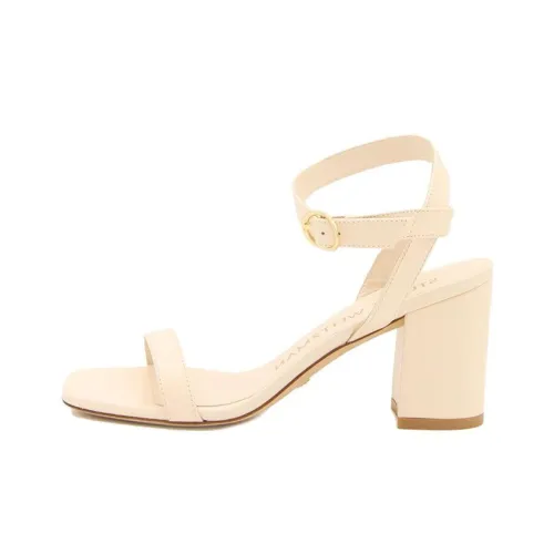 Stuart Weitzman SW one Sandals Strap 8 см Женские Бежевые