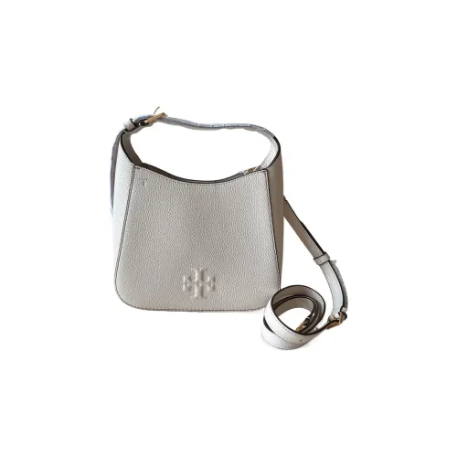 TORY BURCH THEA Кожаная сумка ведрообразной формы сумка сумка через плечо Женская Белая