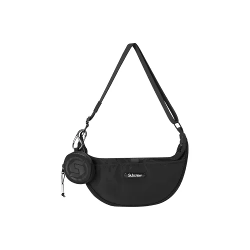 Subcrew Полиэстер Sling Сумка Пельменная Сумка Сумка через плечо Маленькая Унисекс Черная Серая Армейская Зеленая