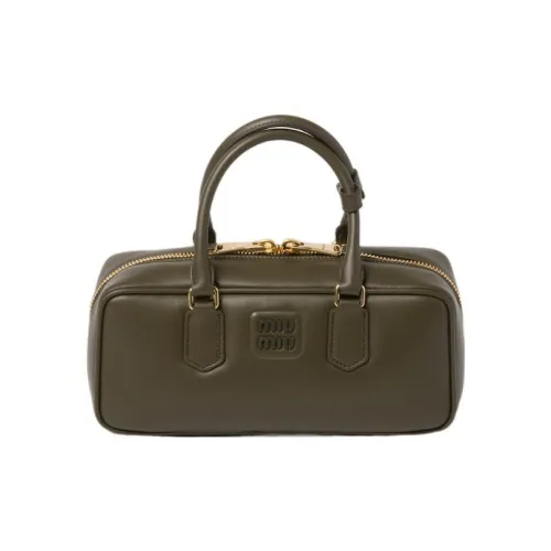 MIU MIU Сумка через плечо из кожи сумка женская армейский зеленый