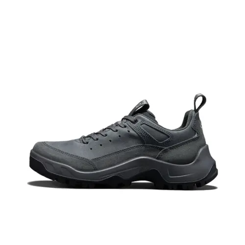 Ecco Off ROAD Series Амортизаторы Устойчивые к истиранию Низкий Топ Уличная обувь Мужская Серый