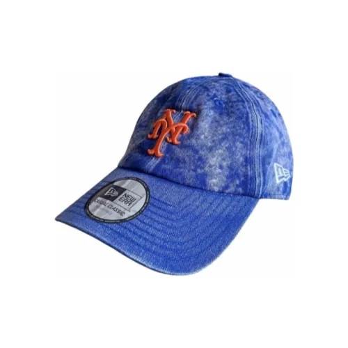 New Era Хлопковые кепки унисекс синие