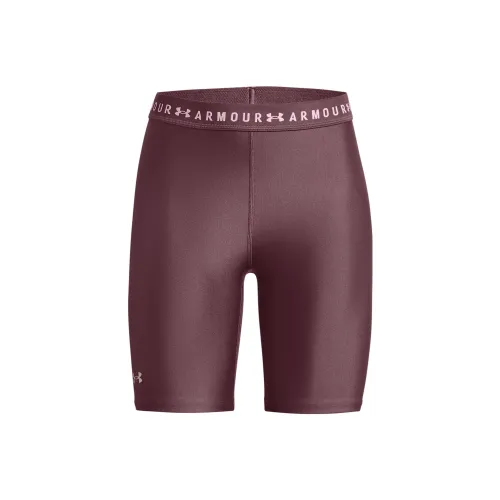 Under Armour HeatGear Фиолетовые Женские Шорты для Йоги