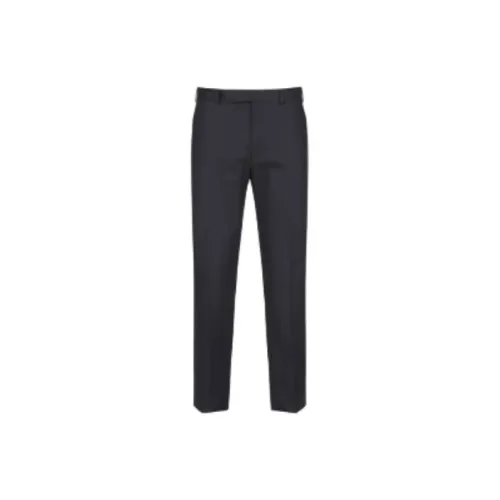 Ermenegildo Zegna Темно-синие мужские костюмные брюки