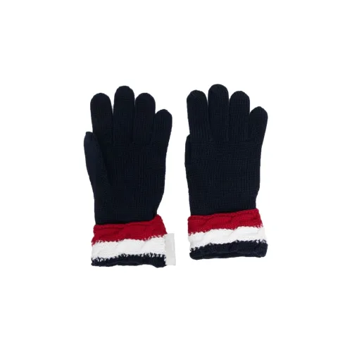 Moncler Шерсть/Кашемир Вязаные перчатки для детей