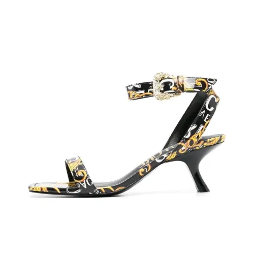 VERSACE JEANS Fiona one Ремень Сандалии Женские Черный