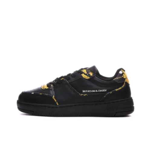 VERSACE JEANS Couture Скейтборд Кроссовки Низкие Черные Женские