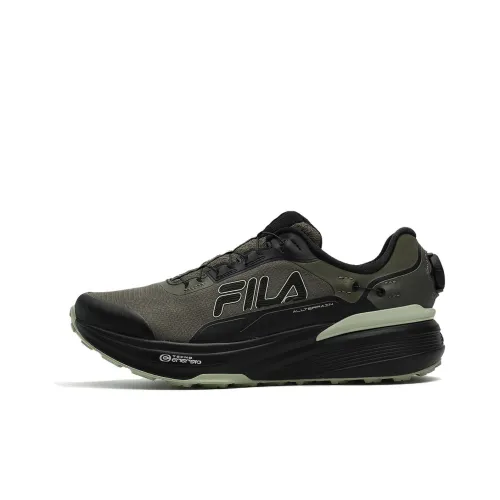 FILA LYNX BOA ATR LEA Амортизация Низкий Топ Беговые кроссовки Мужской Икорный Серый