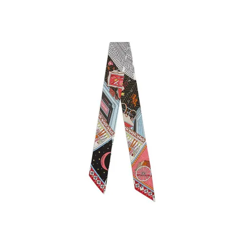 HERMES Шарфы из шелка Тутовый женские многоцветные