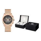 Стальной браслет золотой (GTM2023107)