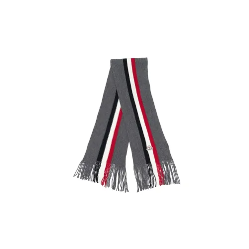 MONCLER Новые шерстяные вязаные шарфы для мужчин