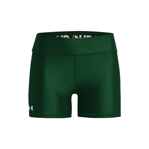 Under Armour Зеленые Женские Шорты для Йоги