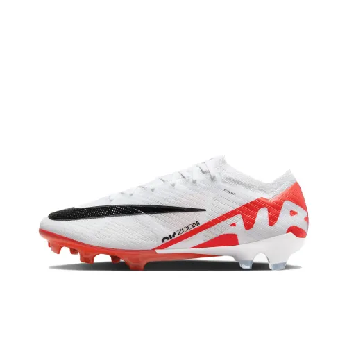 Nike Mercurial Vapor 15 FG Твердый Грунт Футбольные Бутсы Унисекс Белый Красный