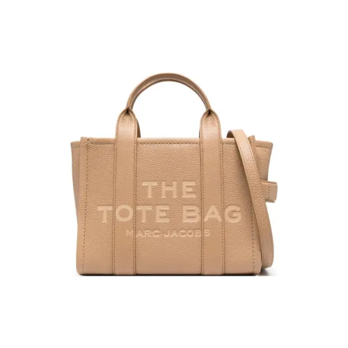 MARC JACOBS Full GRAIN LEATHER Тоут Сумка Сумка для покупок Сумка через плечо Сумка Маленькая Женская Песочно-бежевая