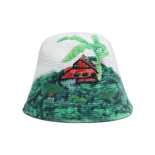 AMIRI Мужские Белые Панамы из хлопка