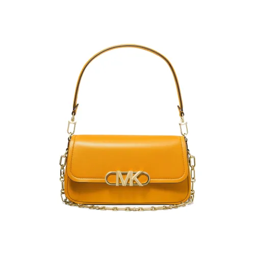 MICHAEL KORS Паркер Коровья кожа Конверт Сумка Сумка Сумка через плечо Средний Женская Шафран