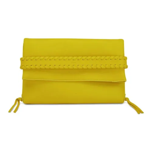 Chloe Mony Napa Lambskin Clutch Women's Yellow