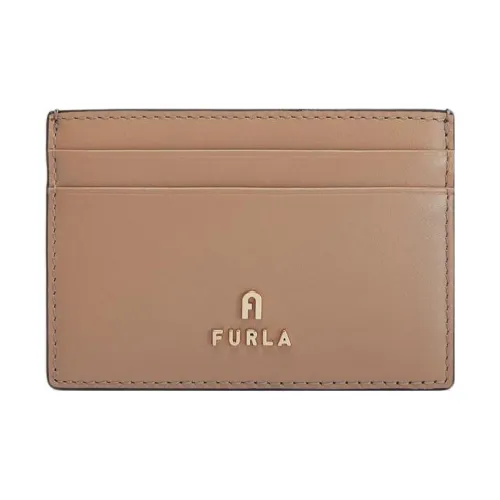 Furla Brava Camelia Мягкий Телячья кожа Держатель для карт Держатель для карт Женский Серый