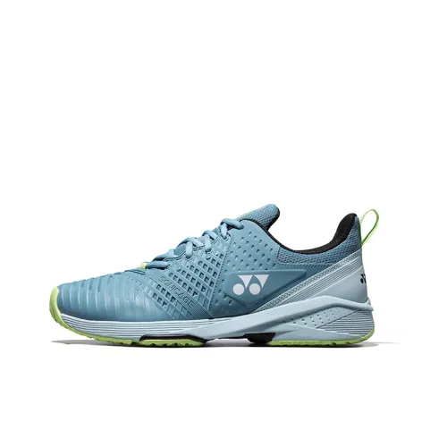 YONEX Амортизирующая стелька Кроссовки для тенниса Низкий топ Стальной синий Унисекс