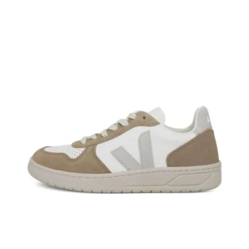 VEJA V 10 Скейтборд Кроссовки Низкие Бежевые Женские