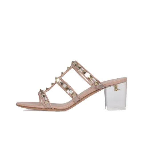 Valentino Rockstud Слипоны Женские Коричневый