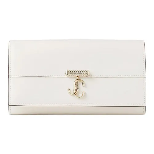 Jimmy Choo Кожа Клатч Сумка Кошелек Женская Белая
