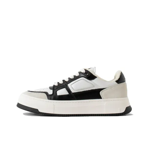 AMIPARIS Низкие кроссовки для скейтбординга Мужские Черно-белые