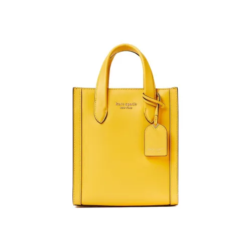Kate Spade Manhattan Гладкая кожа Тоут Сумка Сумка для покупок Сумка Сумка через плечо Мини Женская Лимон